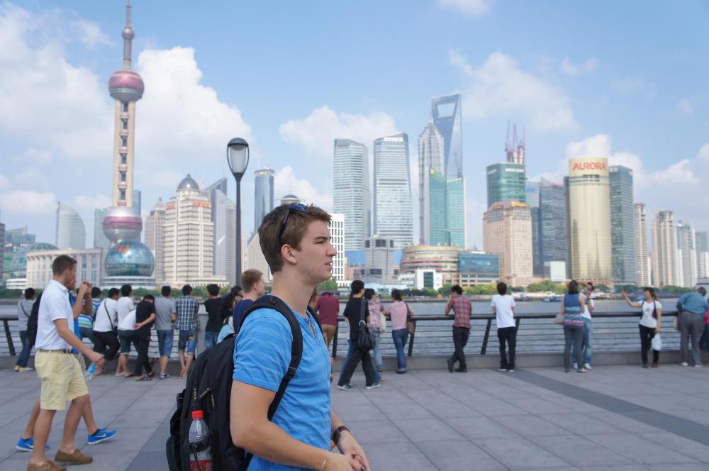 student in Shanghai, China