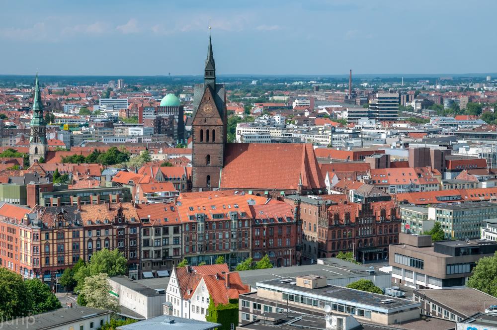 Hannover Germany city view